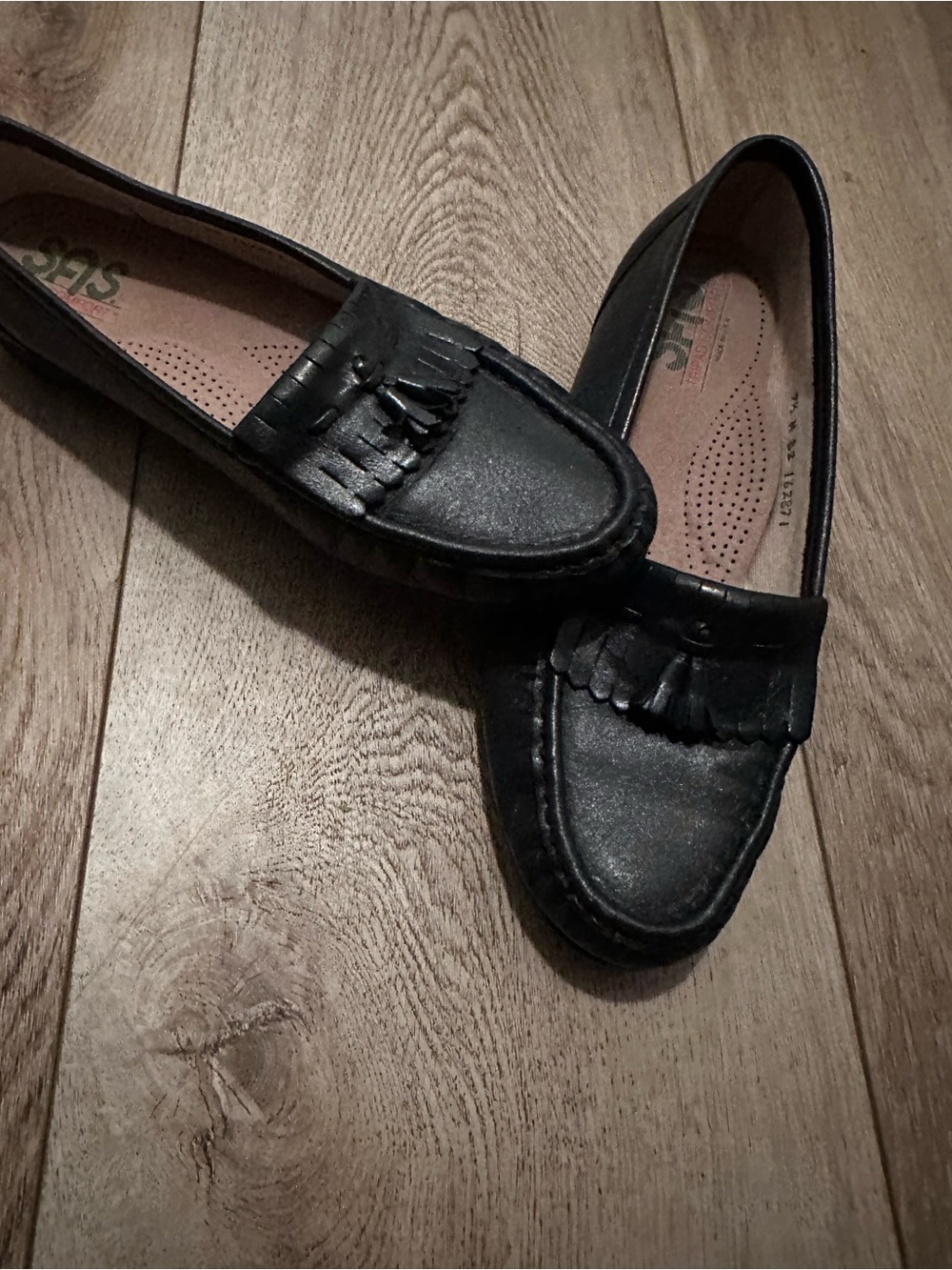 SAS tripad comfort•dark blue• tassel loafers